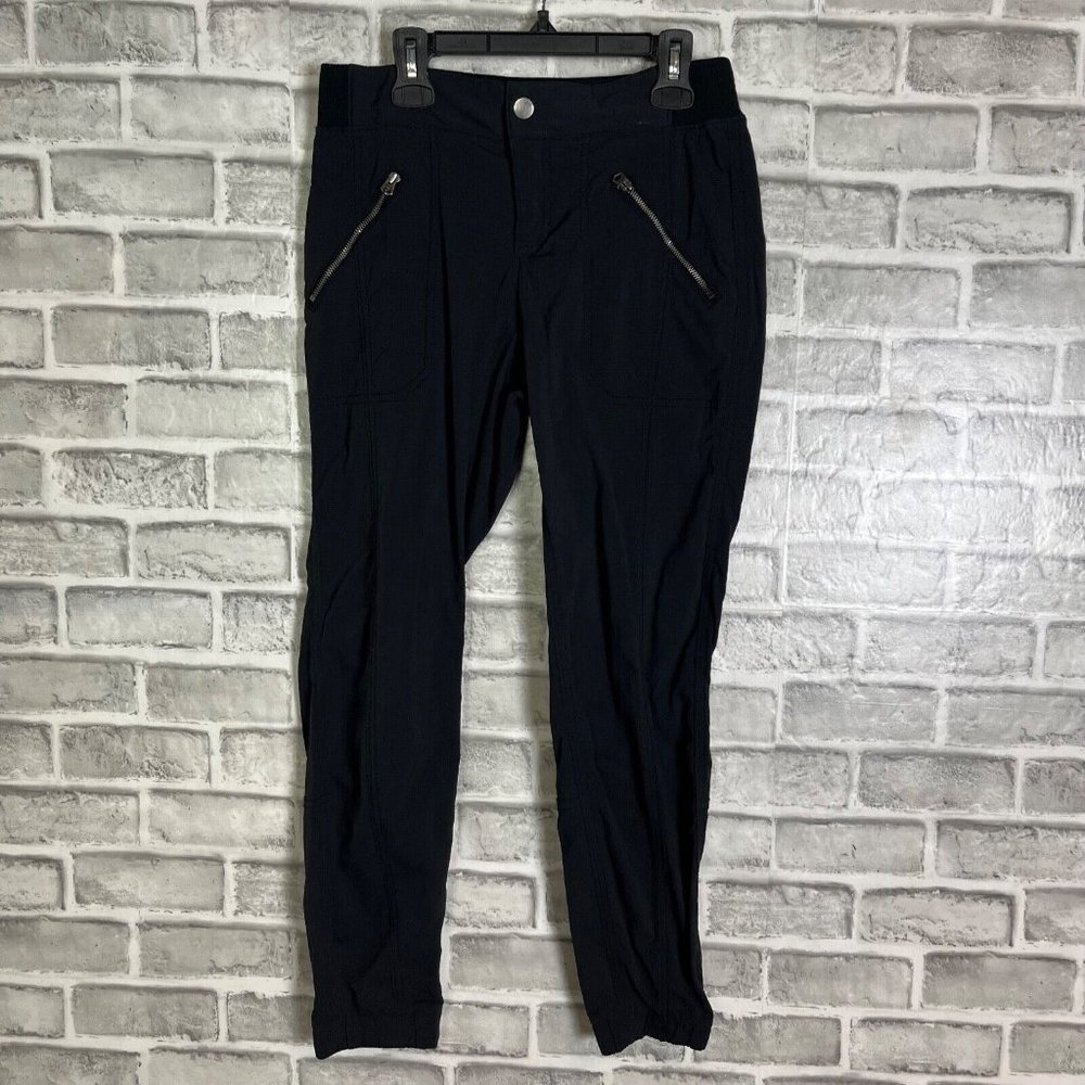 Athleta Trekkie North Jogger Pants Womens Size 2  Black Hiking Active Athleisure